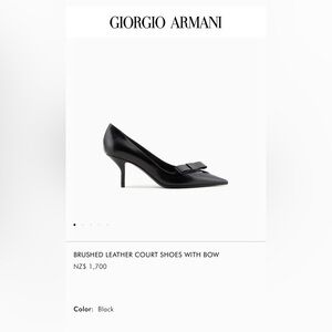 GIORGIO ARMANI HEELS